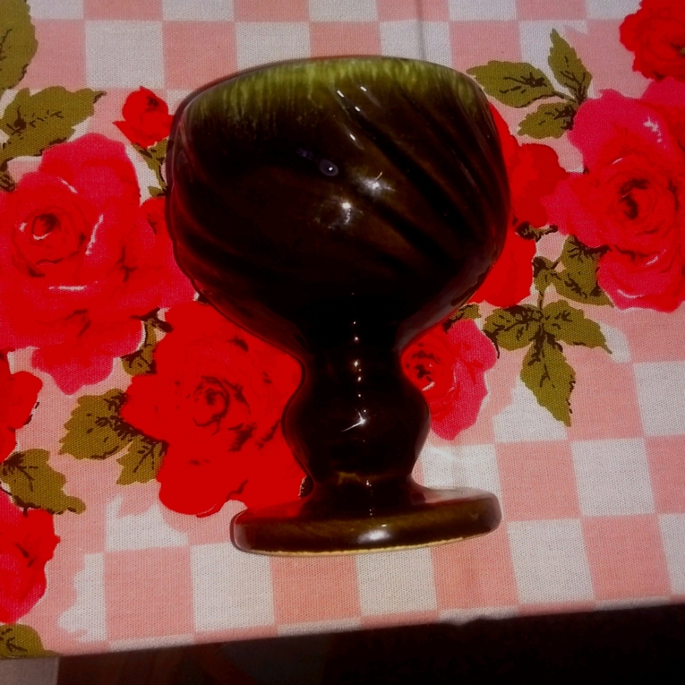 Pottery Goblet Planter